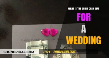 How Much Cash Should You Gift for a Wedding?