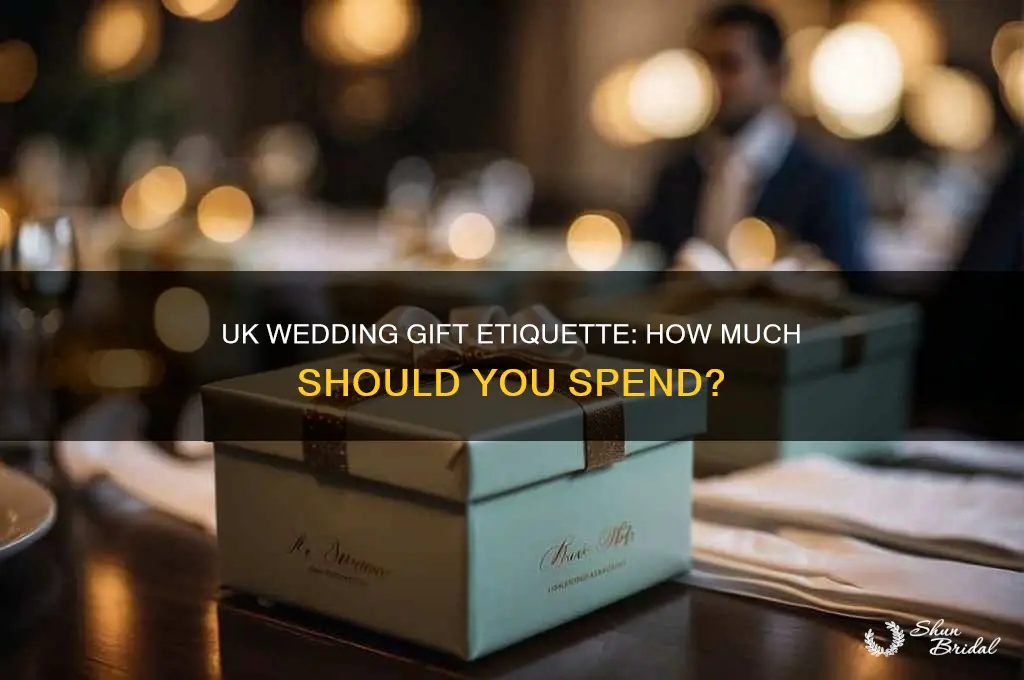what is the going rate for a wedding gift uk