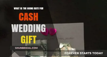 Cash Wedding Gift Etiquette: Understanding the Current Going Rate