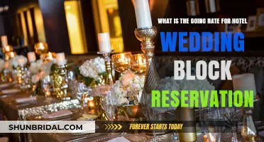 Hotel Wedding Block Reservations: Understanding Current Pricing Trends
