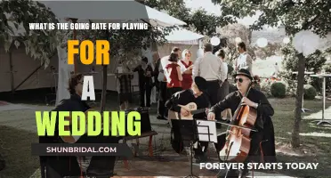 Wedding Music Costs: Understanding the Going Rate for Live Performances