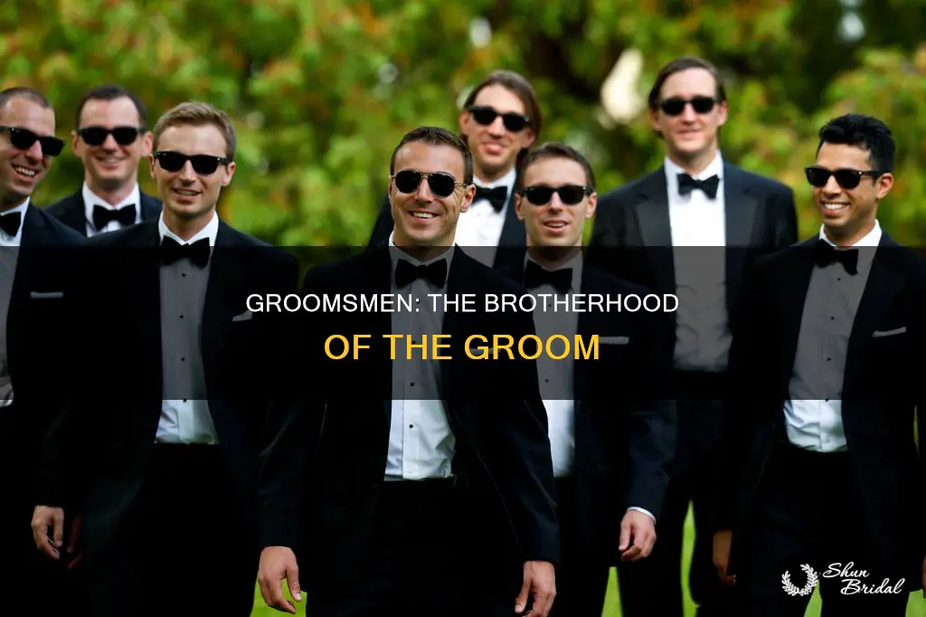 what is the groom equivalent of bridesmaids