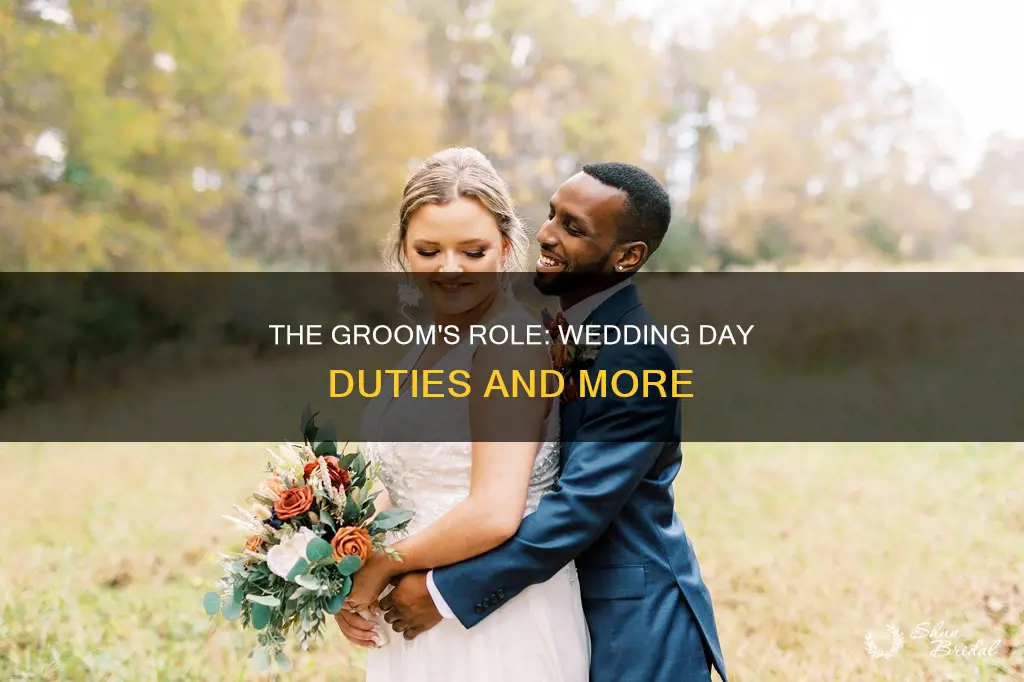 what is the groom in a wedding