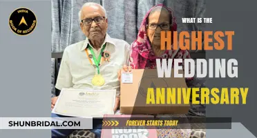 Celebrating Love's Ultimate Milestone: The Highest Wedding Anniversary Explained