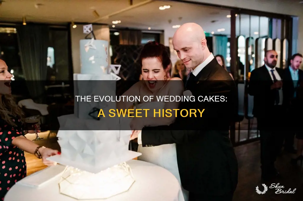 what is the history behind the wedding cake