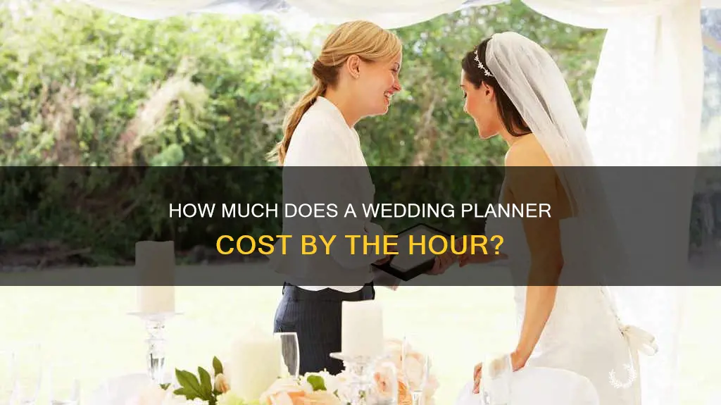 what is the hourly rate for a wedding planner