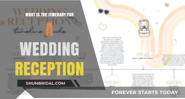 Planning the Perfect Wedding Reception Itinerary