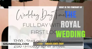 Royal Wedding Itinerary: A Step-by-Step Guide to the Big Day