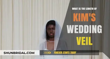 Kim's Wedding Veil: Unveiling the Stunning Length and Details