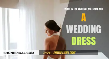 Lightest Fabrics for Wedding Gowns