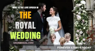 The Royal Wedding's Love Speech: A Heartfelt Moment Decoded