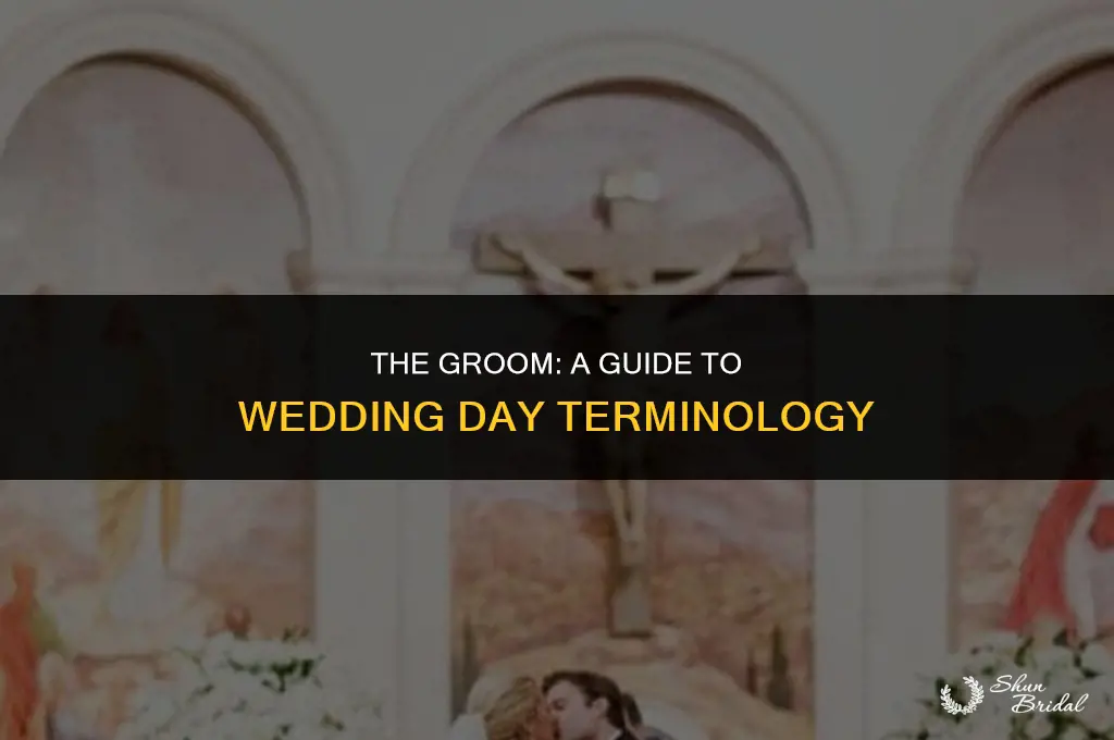 what is the man called when getting married