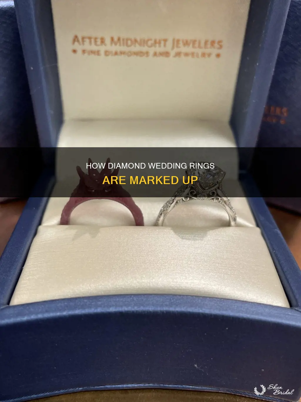 what is the markup for diamond wedding rings