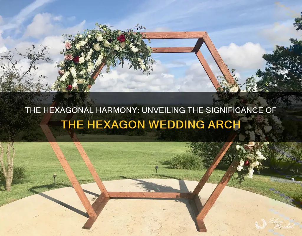 what is the meaning behind the hexagon wedding arch