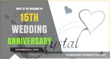 Celebrating Crystal Love: Understanding the 15th Wedding Anniversary Meaning