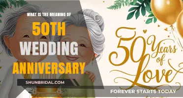 Celebrating 50 Years of Love: The Golden Wedding Anniversary Meaning