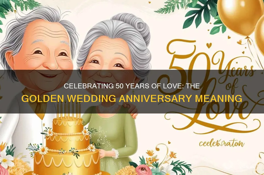 what is the meaning of 50th wedding anniversary