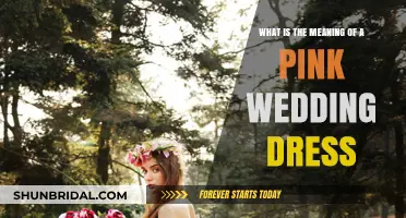 Pink Wedding Dress: A Bold Statement of Love