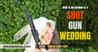 Shotgun Wedding: A Historical Tradition or an Outdated Practice?