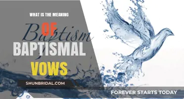 Understanding Baptismal Vows: A Sacred Commitment to Faith and Community