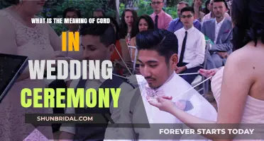 The Symbolic Meaning of the Cord in Wedding Ceremonies Explained
