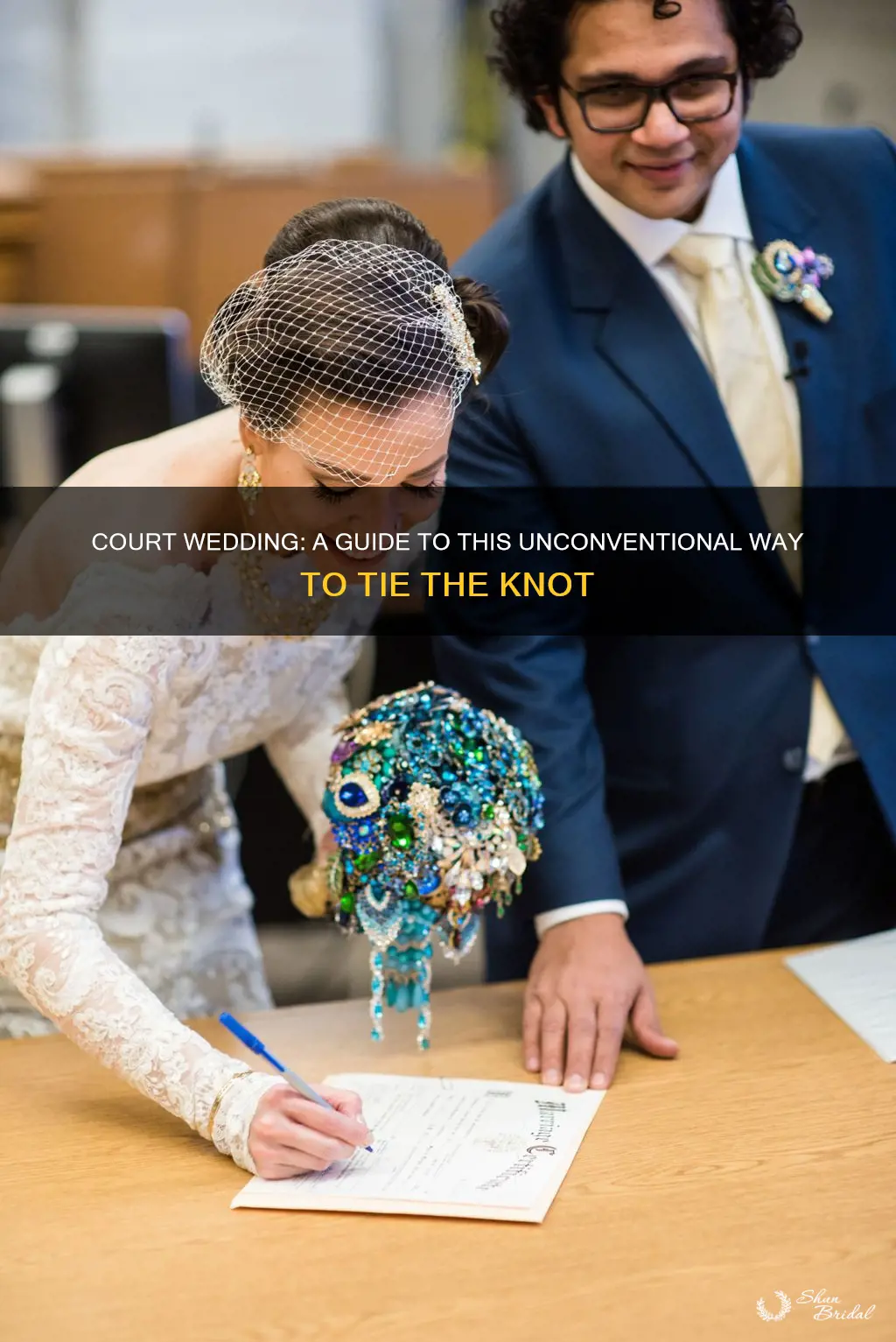 what is the meaning of court wedding