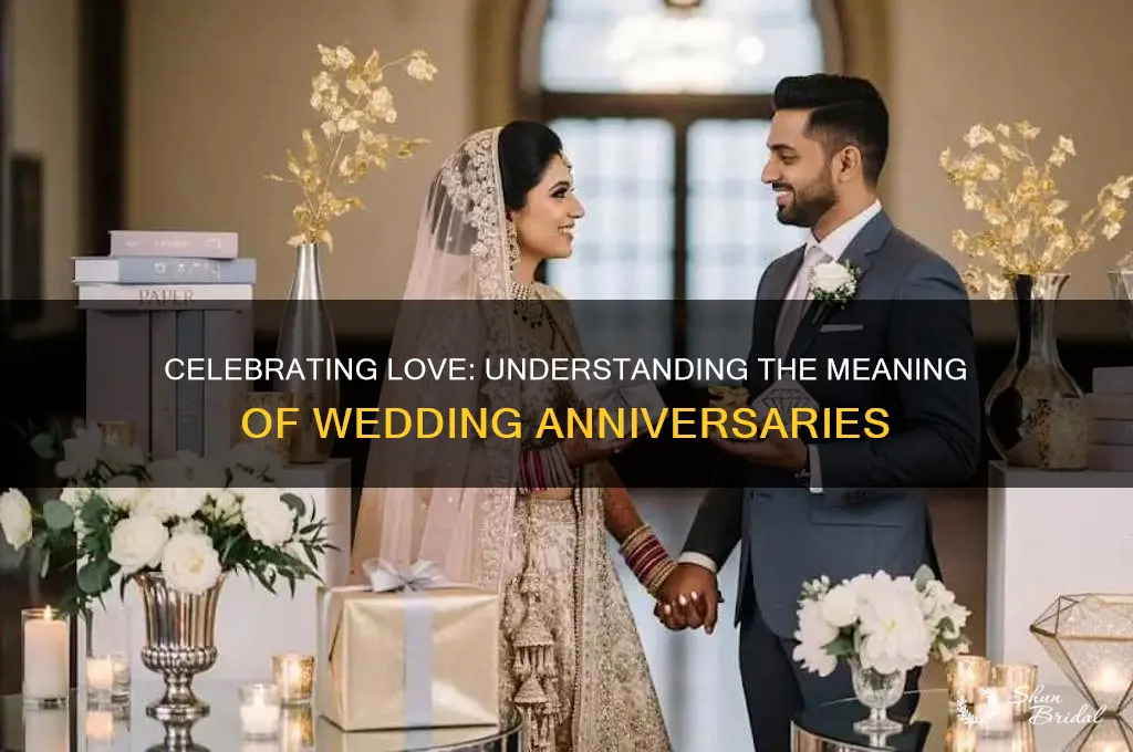 what is the meaning of each wedding anniversary
