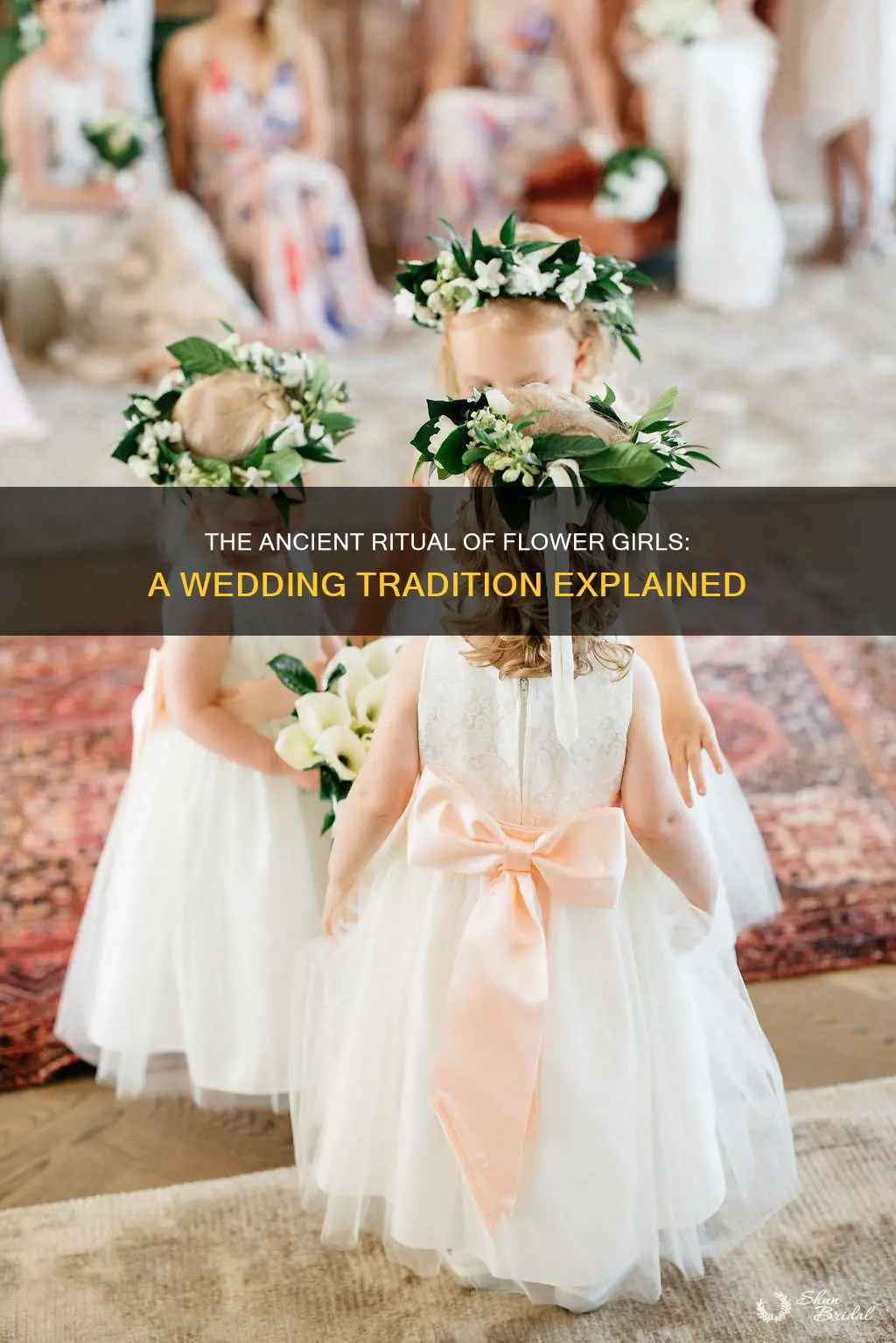 what is the meaning of flower girls at a wedding