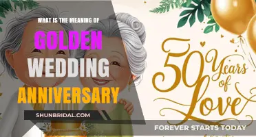 Golden Wedding Anniversary: Celebrating 50 Years of Love and Commitment