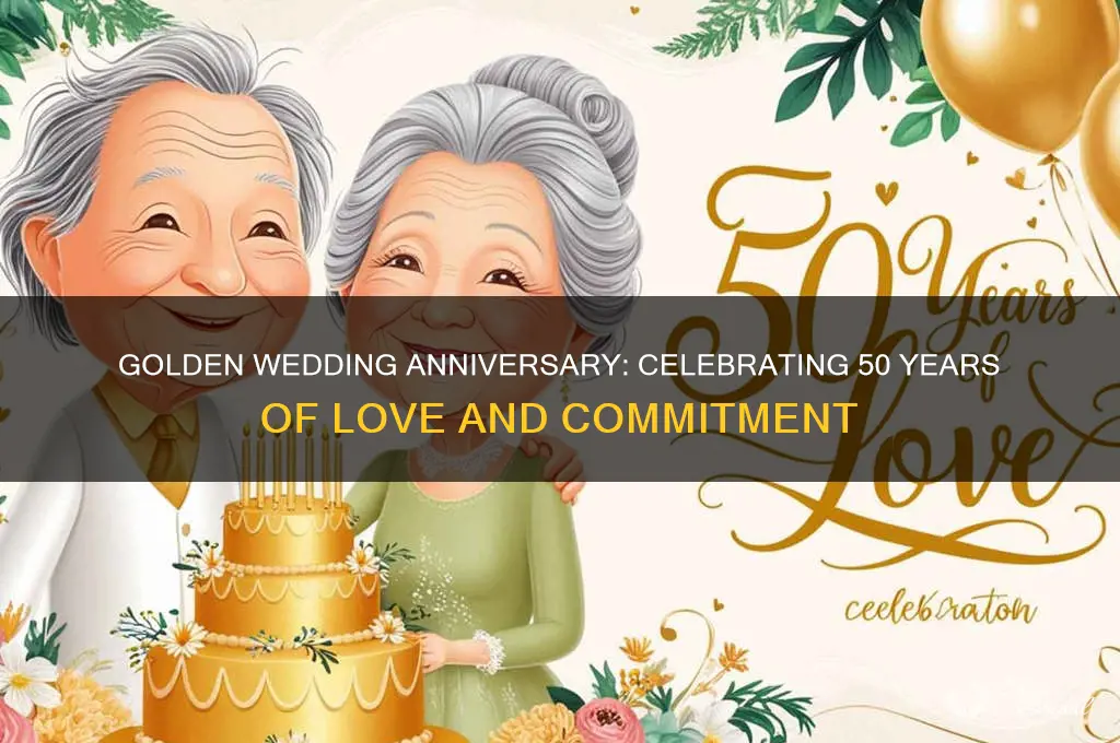 what is the meaning of golden wedding anniversary