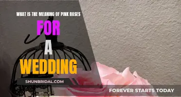 Pink Promises: The Romantic Symbolism of Pink Roses in Weddings