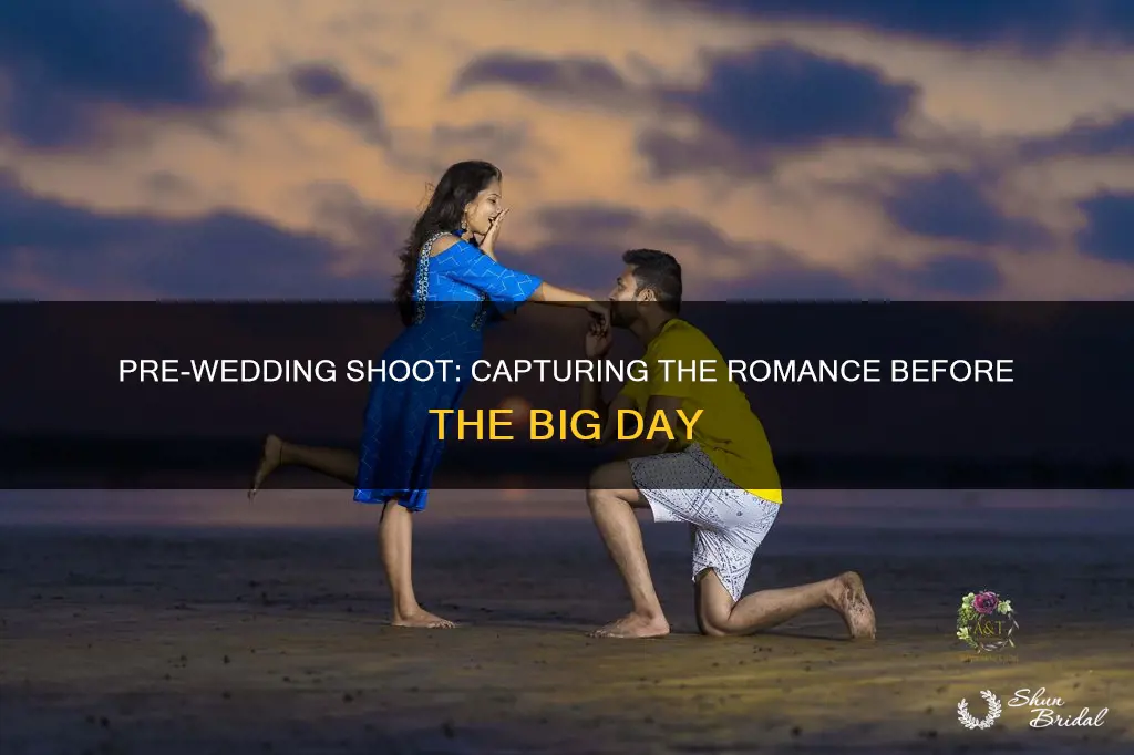 what is the meaning of pre wedding shoot