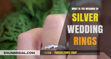 Silver Wedding Rings: Their History and Significance