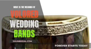 Colored Wedding Bands: Their Meanings