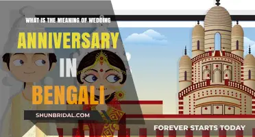 Understanding the Bengali Meaning of Wedding Anniversary Celebrations