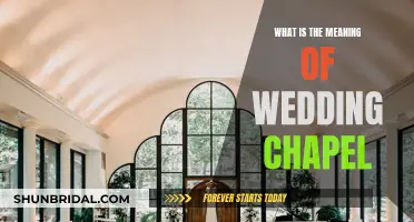 The Wedding Chapel: A Nuptial Sanctuary