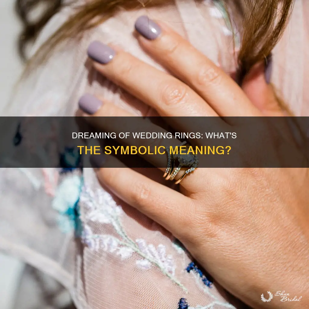 what is the meaning of wedding ring in dreams