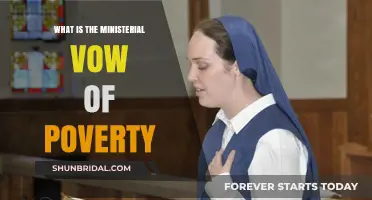 Understanding the Ministerial Vow of Poverty: A Spiritual Commitment Explained