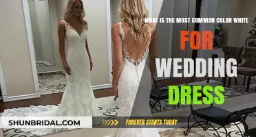 White Wedding Dresses: Exploring the Most Popular Shades