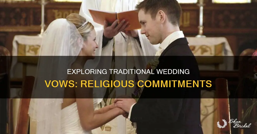 what is the most common religious wedding vow