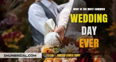 The Most Popular Wedding Date Ever: Unveiling the Top Choice