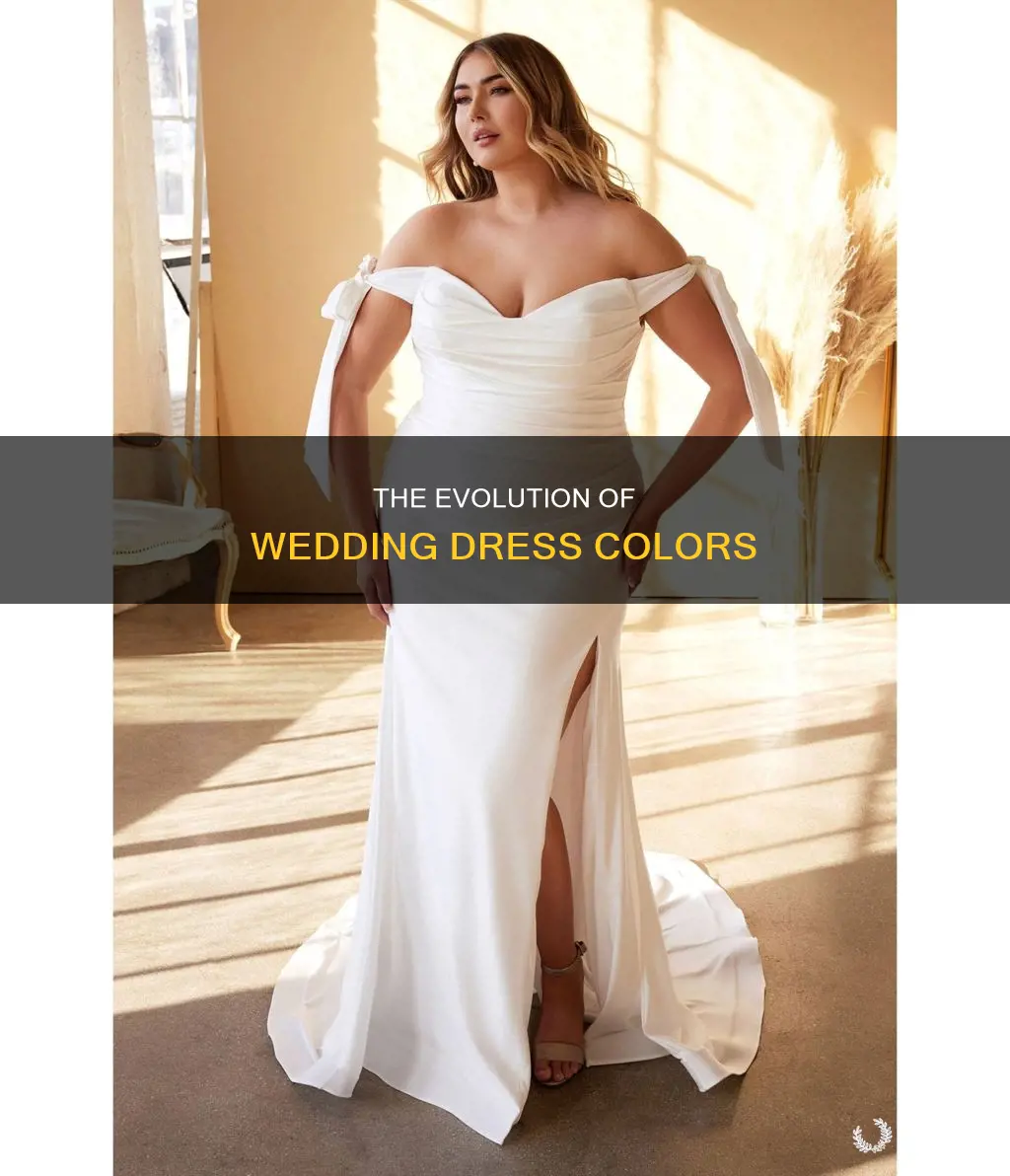 what is the most common wedding dress color statisics