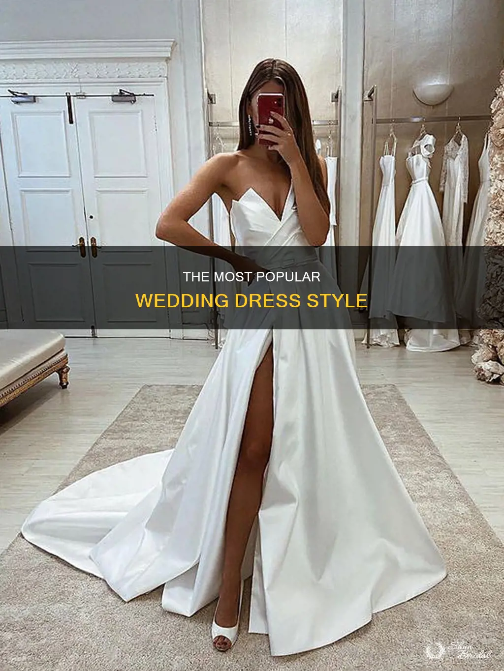 what is the most common wedding dress