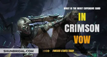 Crimson Vow's Priciest Treasure: Unveiling the Most Expensive Card