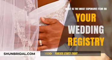 Luxurious Wedding Gifts: The Most Expensive Registry Item