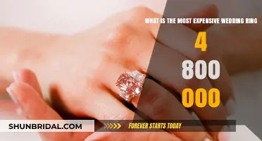 The Priciest Wedding Ring: A $4.8 Million Stunner
