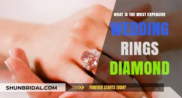 Luxurious Wedding Rings: Expensive Diamonds