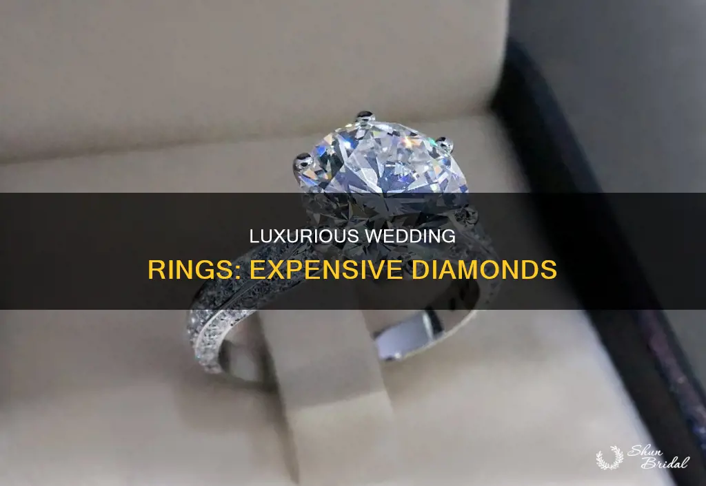 what is the most expensive wedding rings diamond