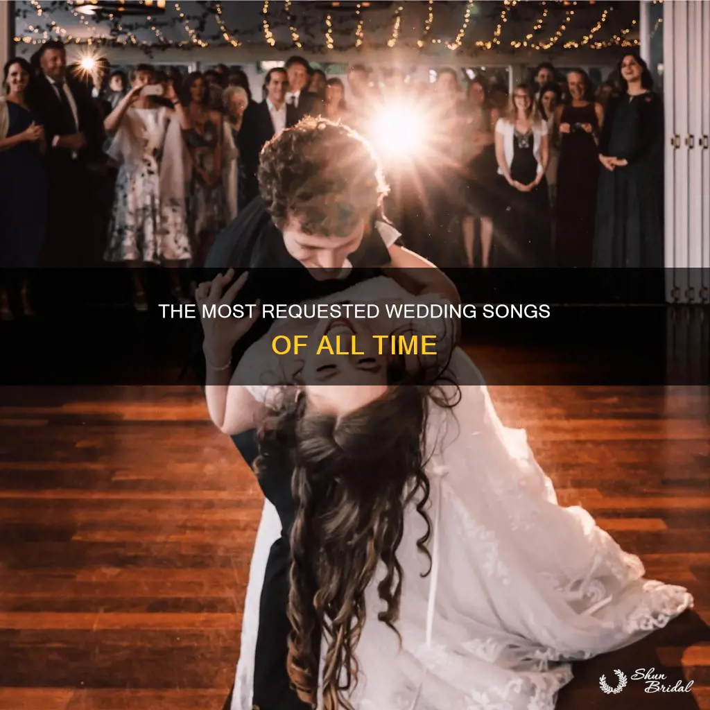 what is the most popuar song to play at weddings