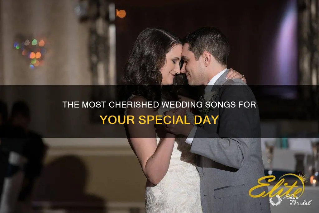 what is the most popular wedding song